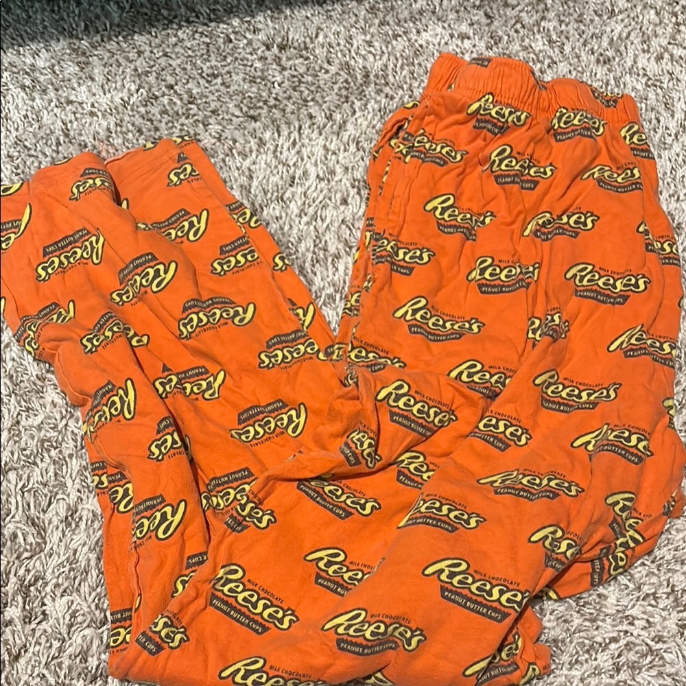 Reese's Orange Pajama Pants